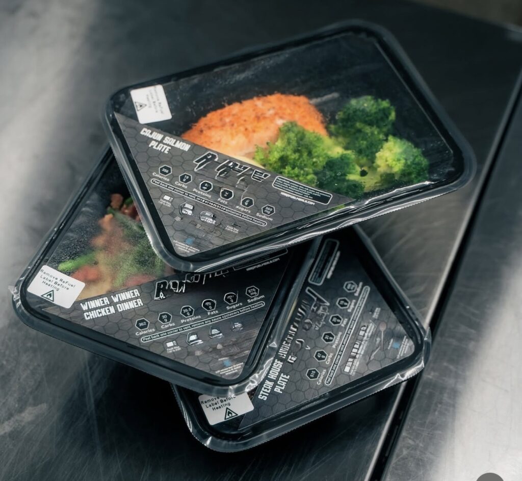 Meal Prep Sealed Tray
